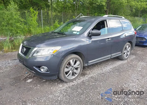 2013 Nissan Pathfinder Platinum z USA, uszkodzony, nr VIN 5N1AR2MM1DC653259